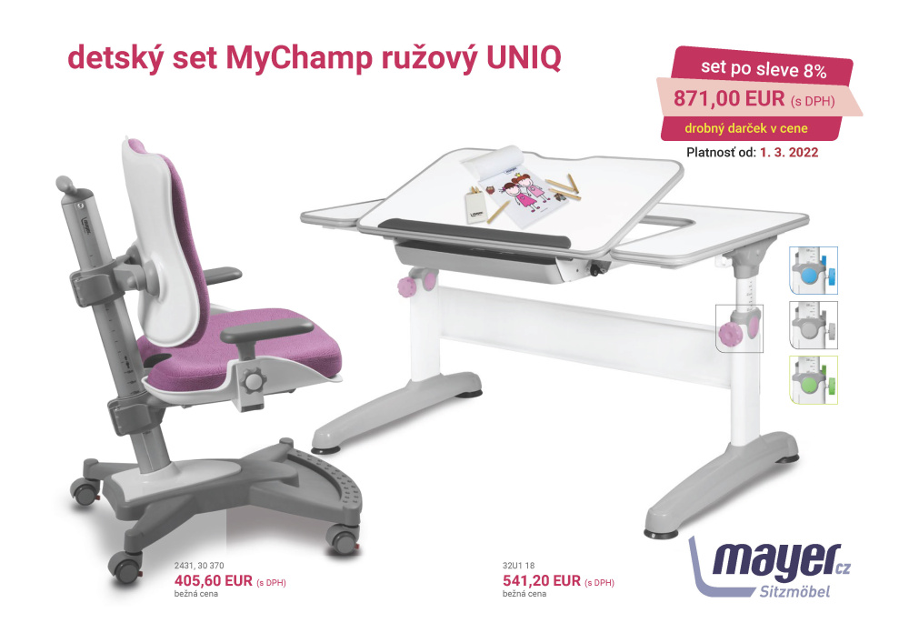 MyChamp ružový UNIQ - 